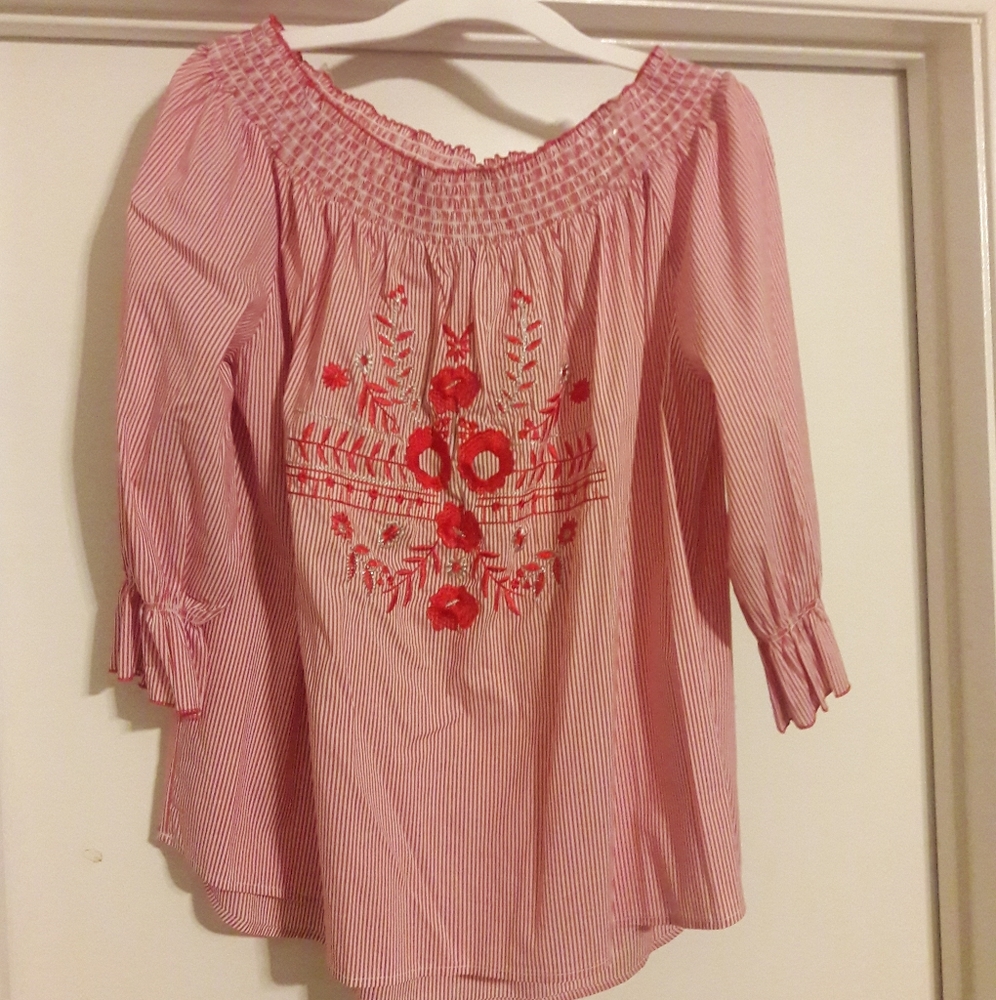 Off shoulder shirt